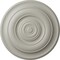 Ekena Millwork Niobe Ceiling Medallion (Fits Canopies up to 8 5/8"), Hand-Painted Pot of Cream, 18"OD x 1 1/2"P CM18NIPCF - alternate 1